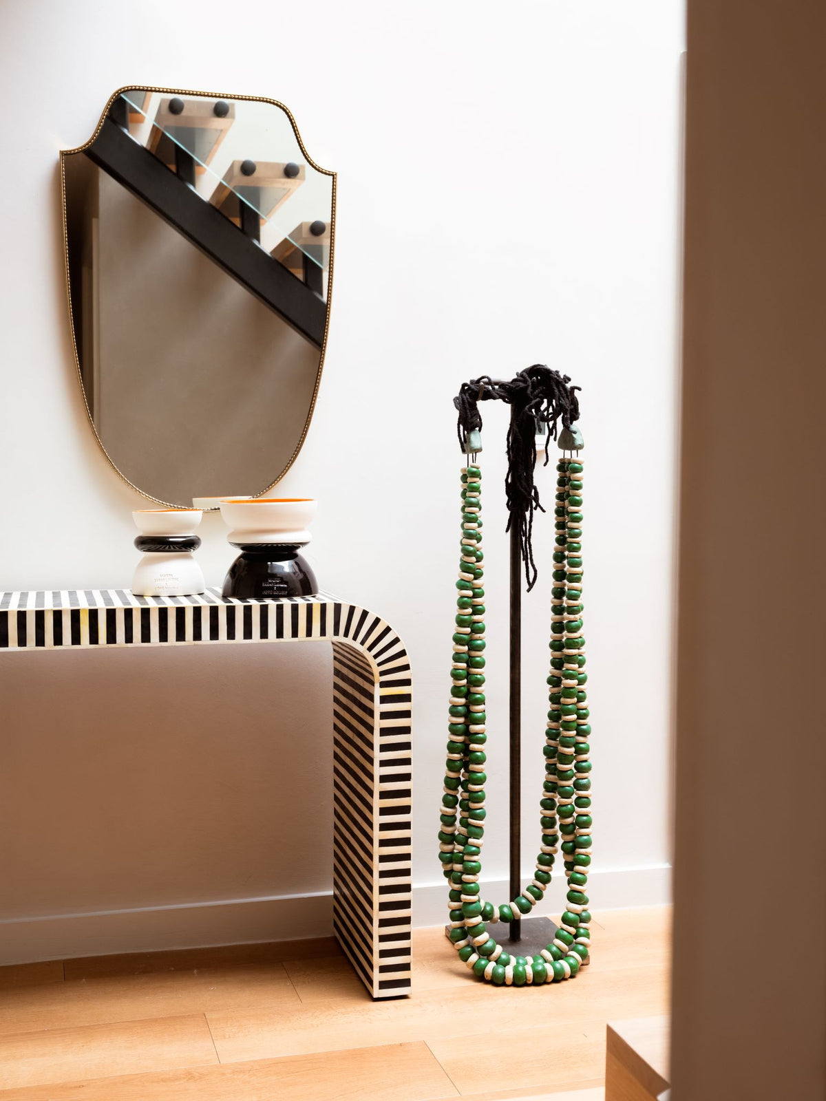 Berber Wall Necklace, Green