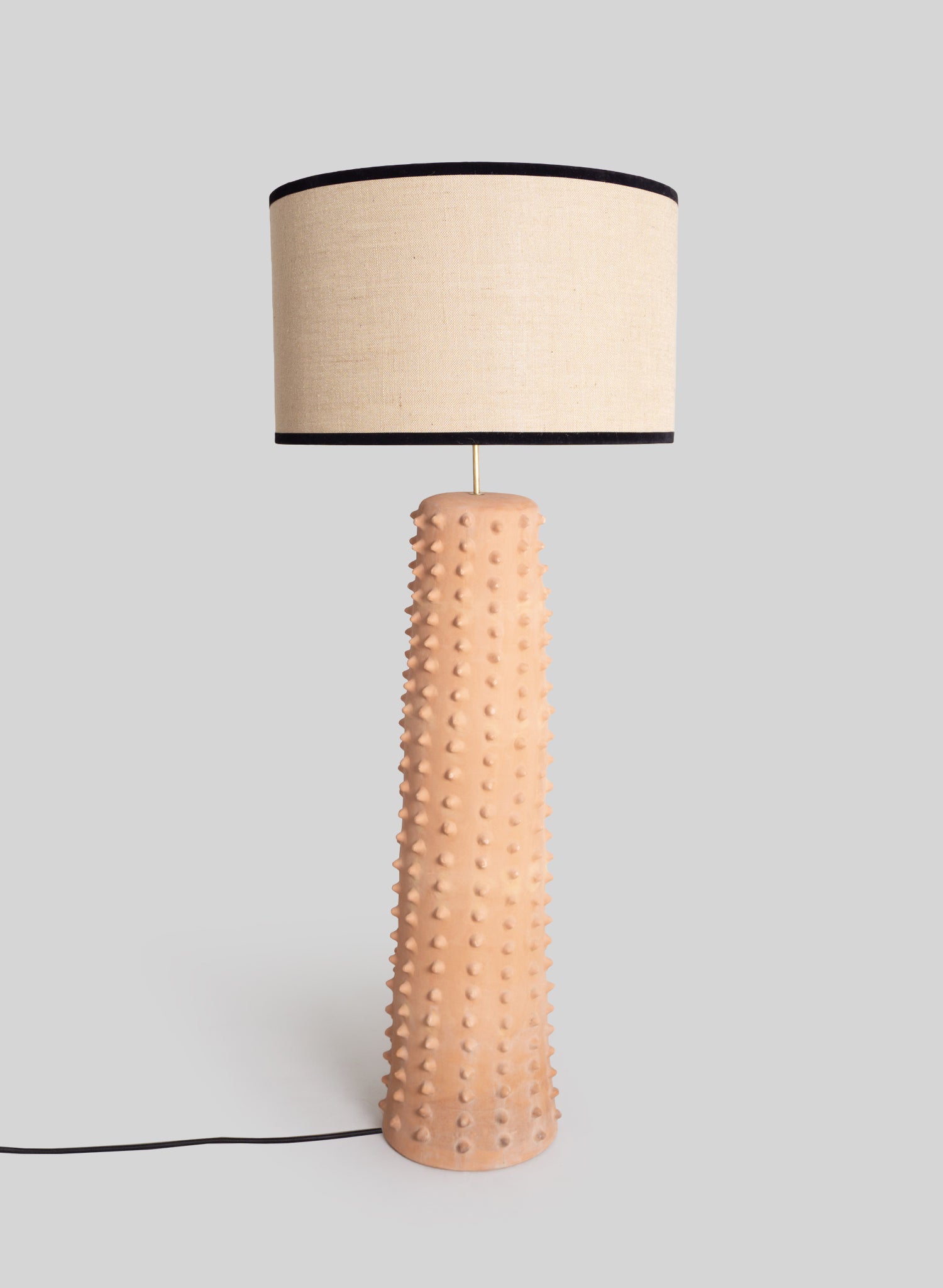 Cactus Floor Lamp, Natural Terracotta - Ecru