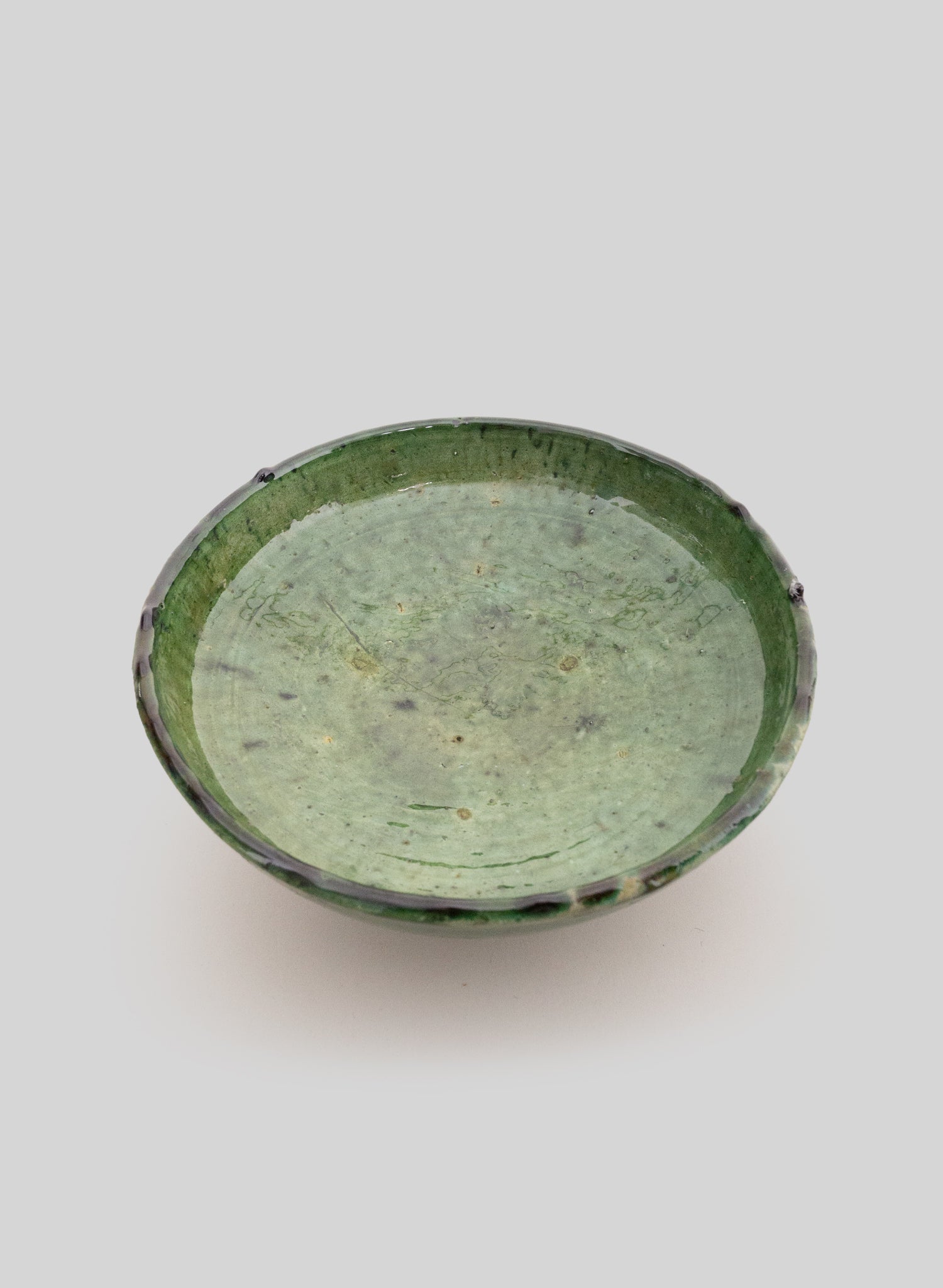 Tamegroute Serving Bowl, Green