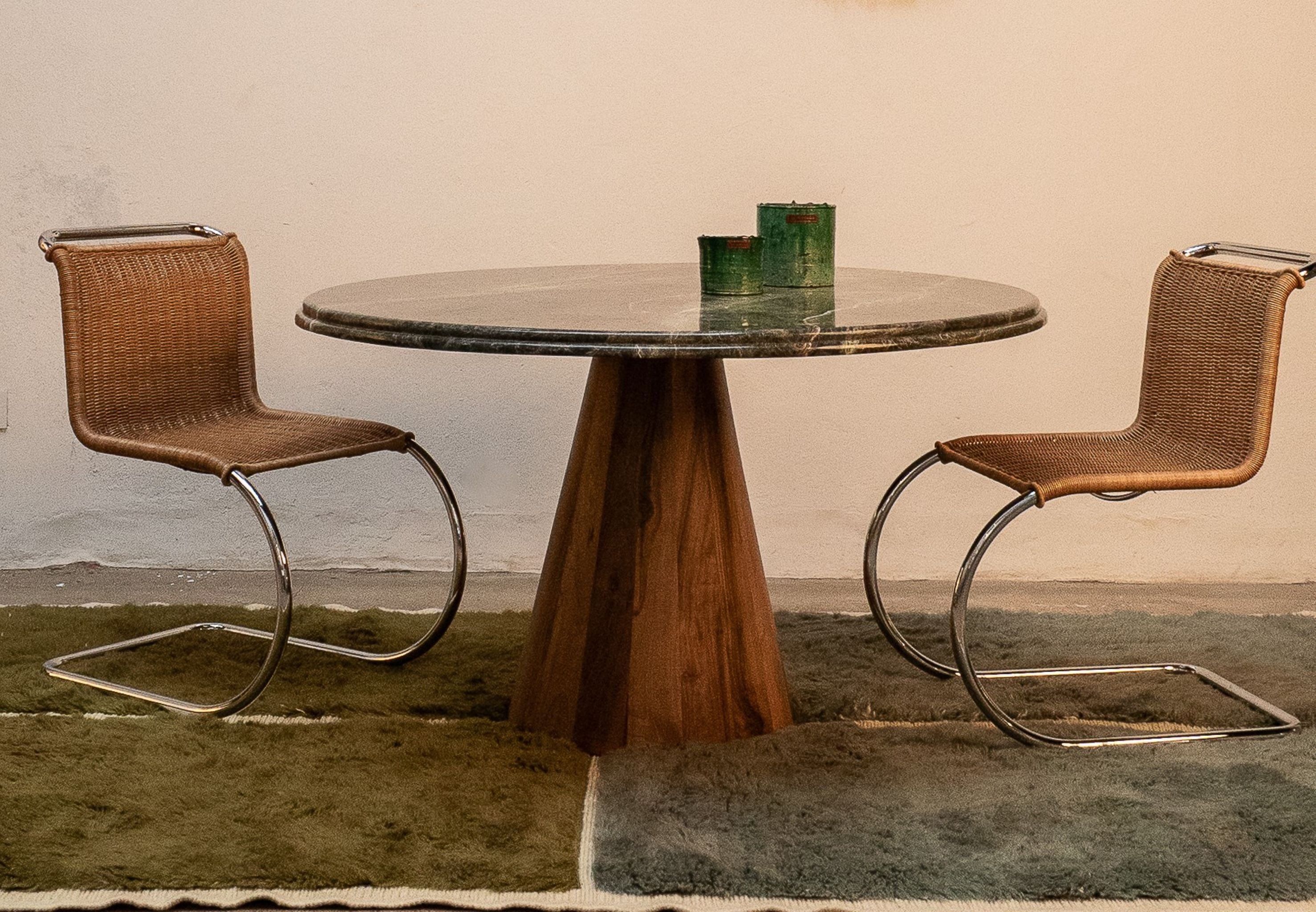 Oasis Wool Rug  180x280 cm, Sage green-Olive leaf