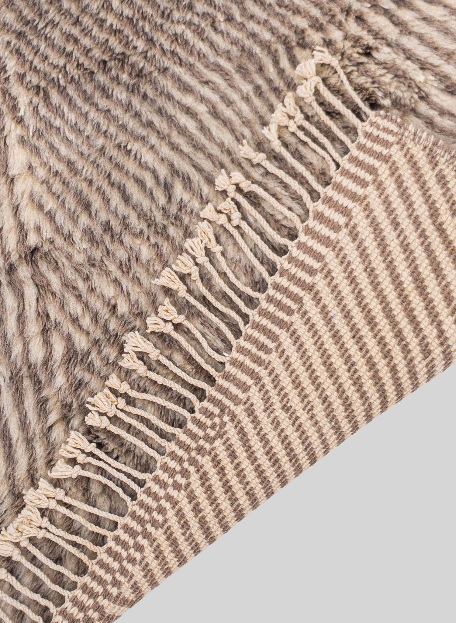 Pebble Wool Runner  300x90 cm, Natural wool-Pebble