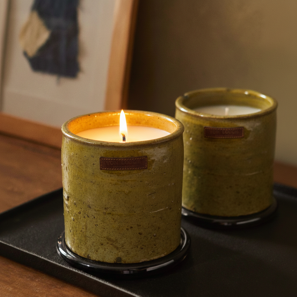 Tamegroute Scented Candle Olive, Mon Bel Oranger Fragrance