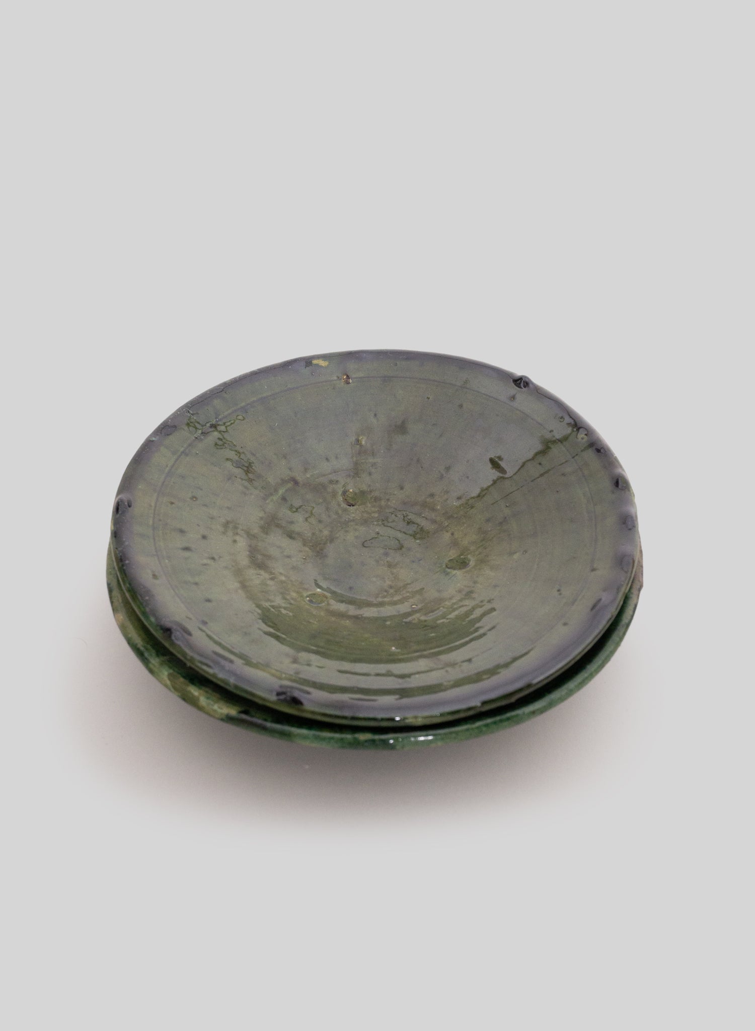 Tamegroute Dining Plate, Green