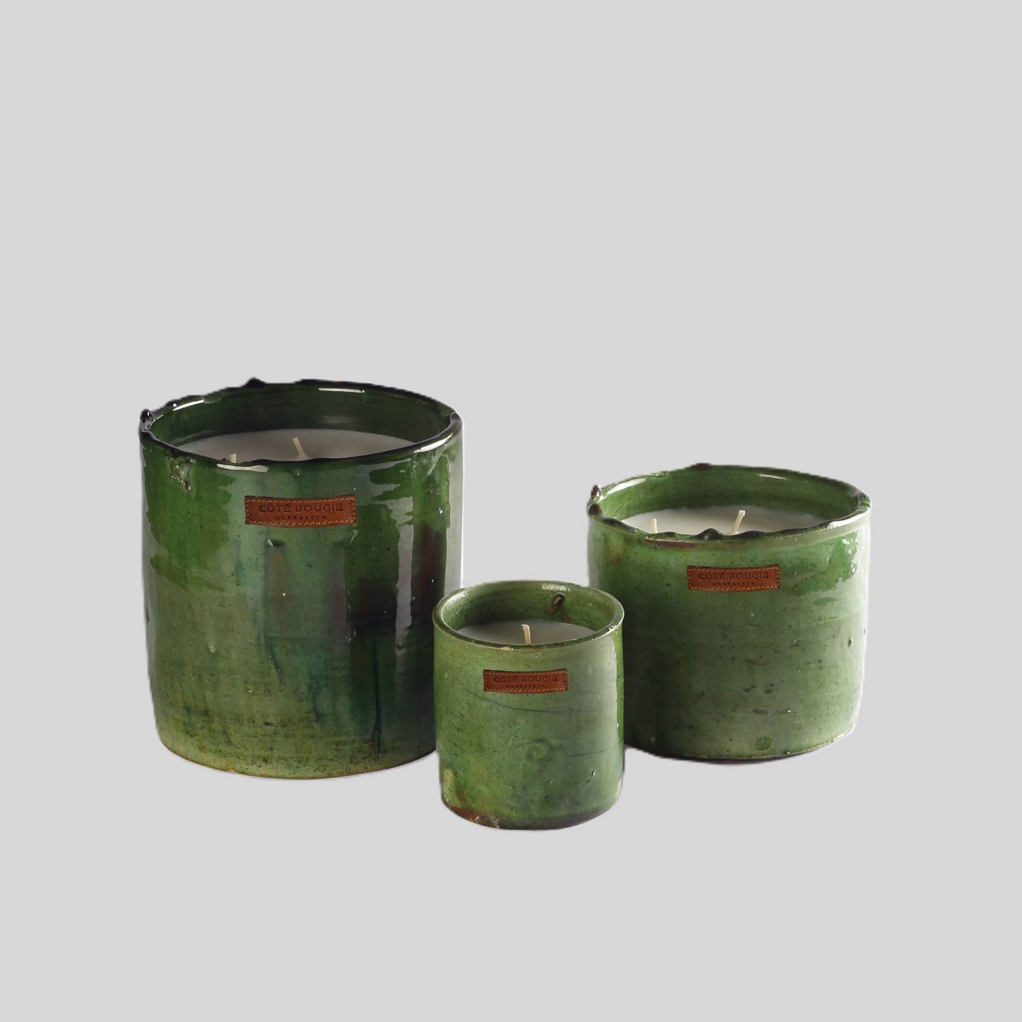 Tamegroute Scented Candle Green, Mint & Tea Fragrance