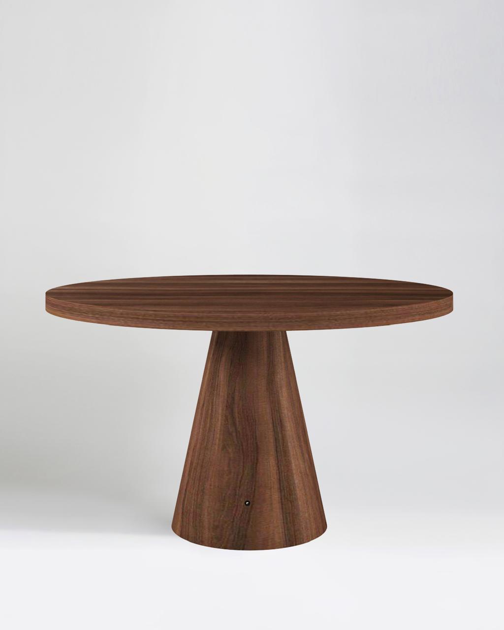 TD11 Dining Table, Walnut wood