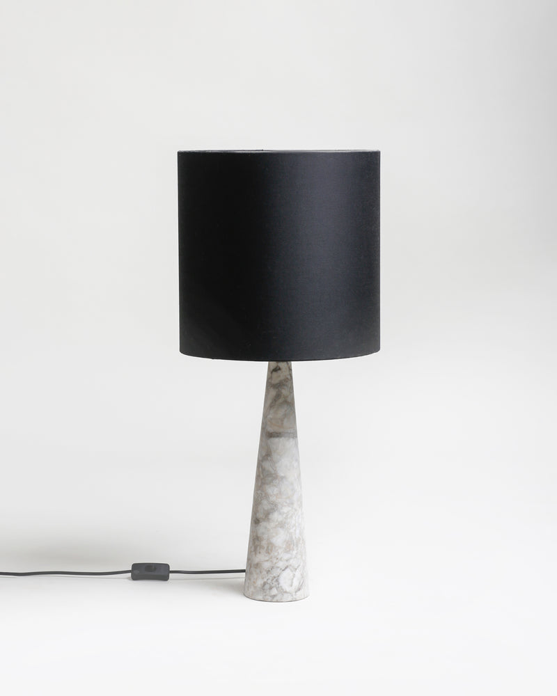 TL 11 Table Lamp, Grey Zayane marble - Black