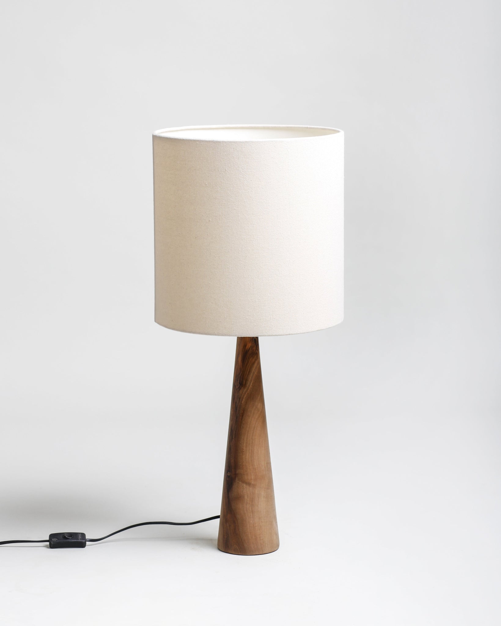 TL 11 Table Lamp, Walnut wood - White