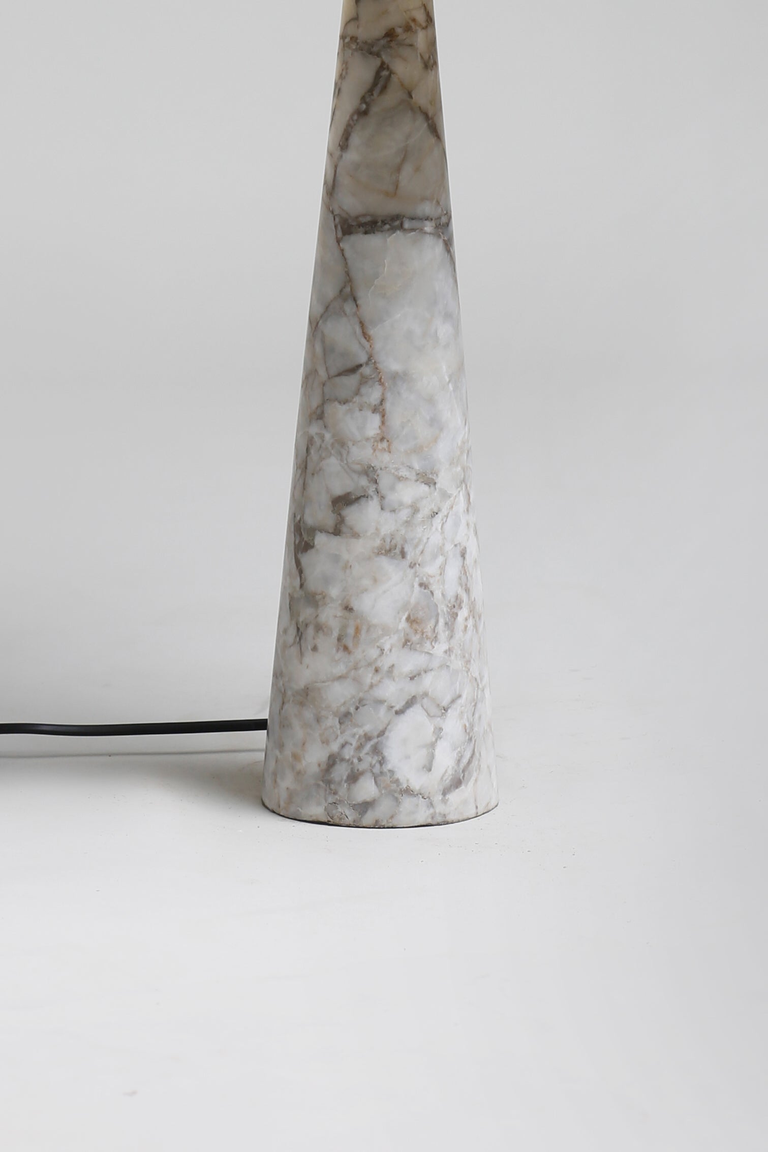 TL 11 Table Lamp, Grey Zayane marble - Black
