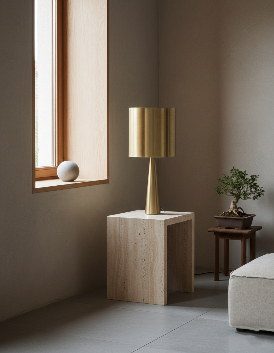 TL 11 Table Lamp, Brass - Brass