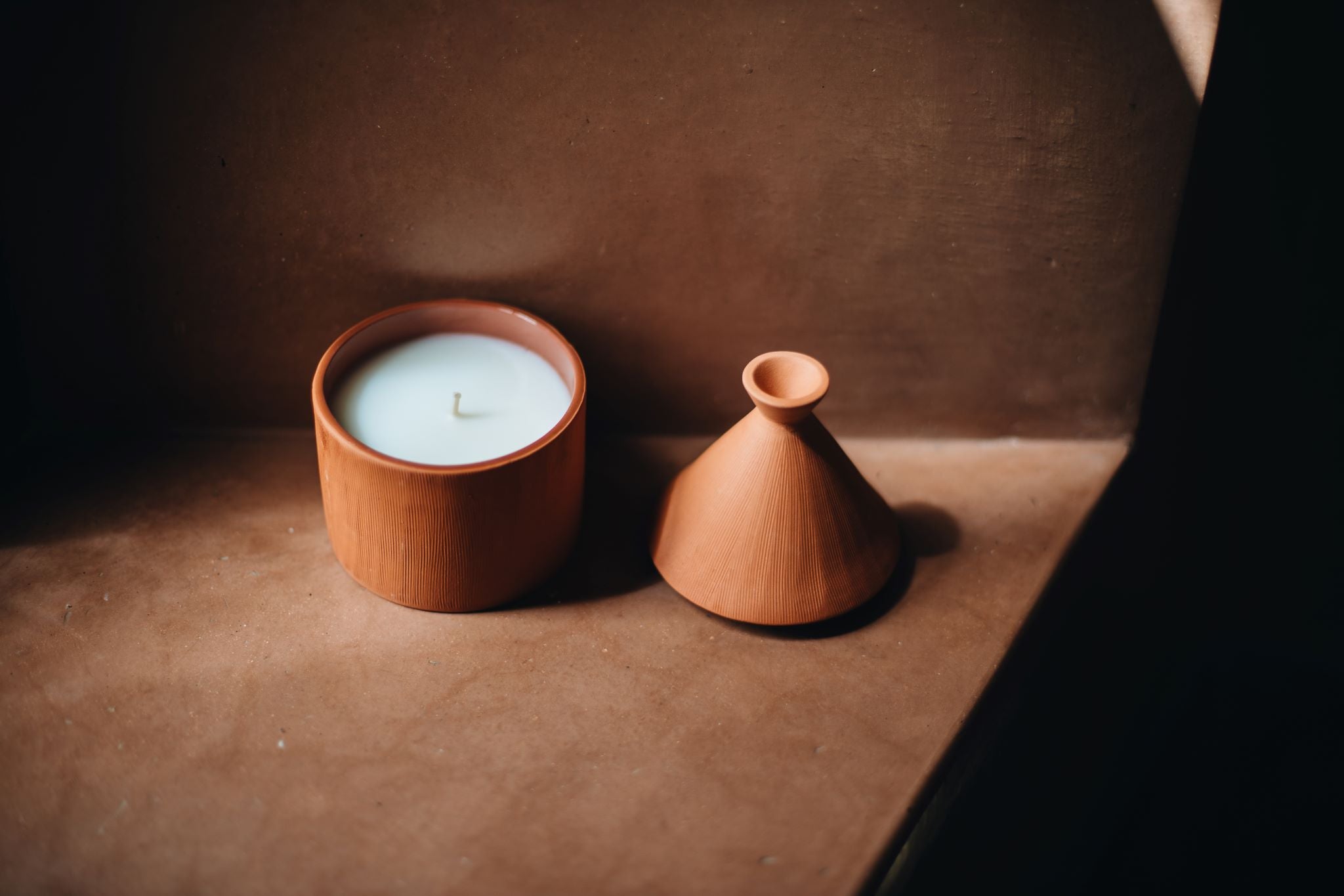 Tagine-Shaped  Scented Candle Terracotta, Place des Epices Fragrance