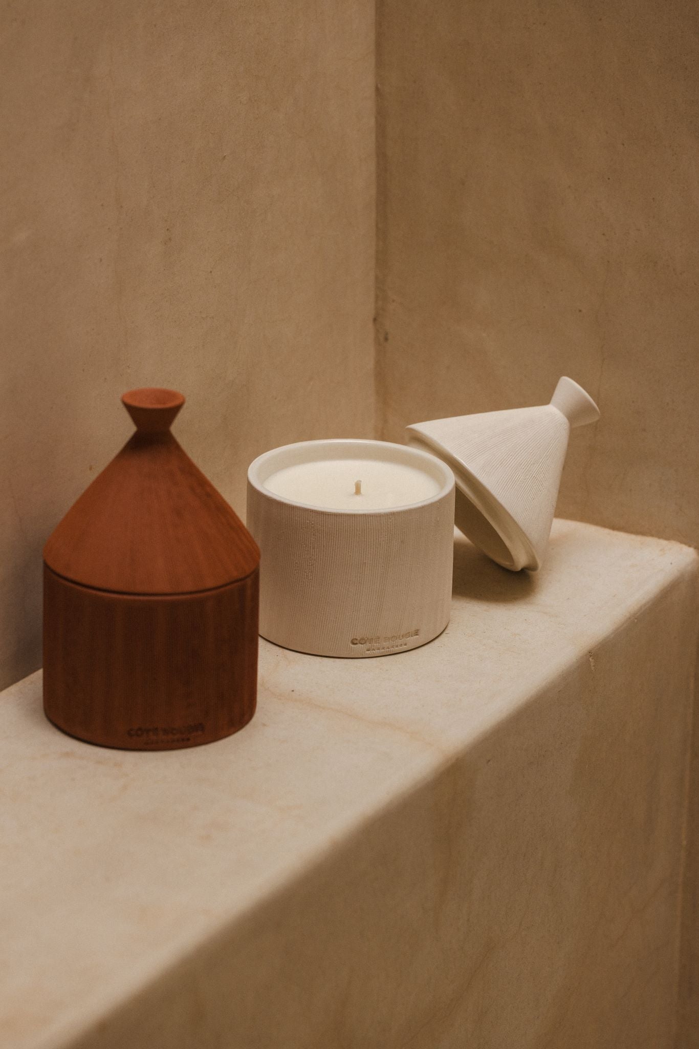Tagine-Shaped  Scented Candle Terracotta, Place des Epices Fragrance