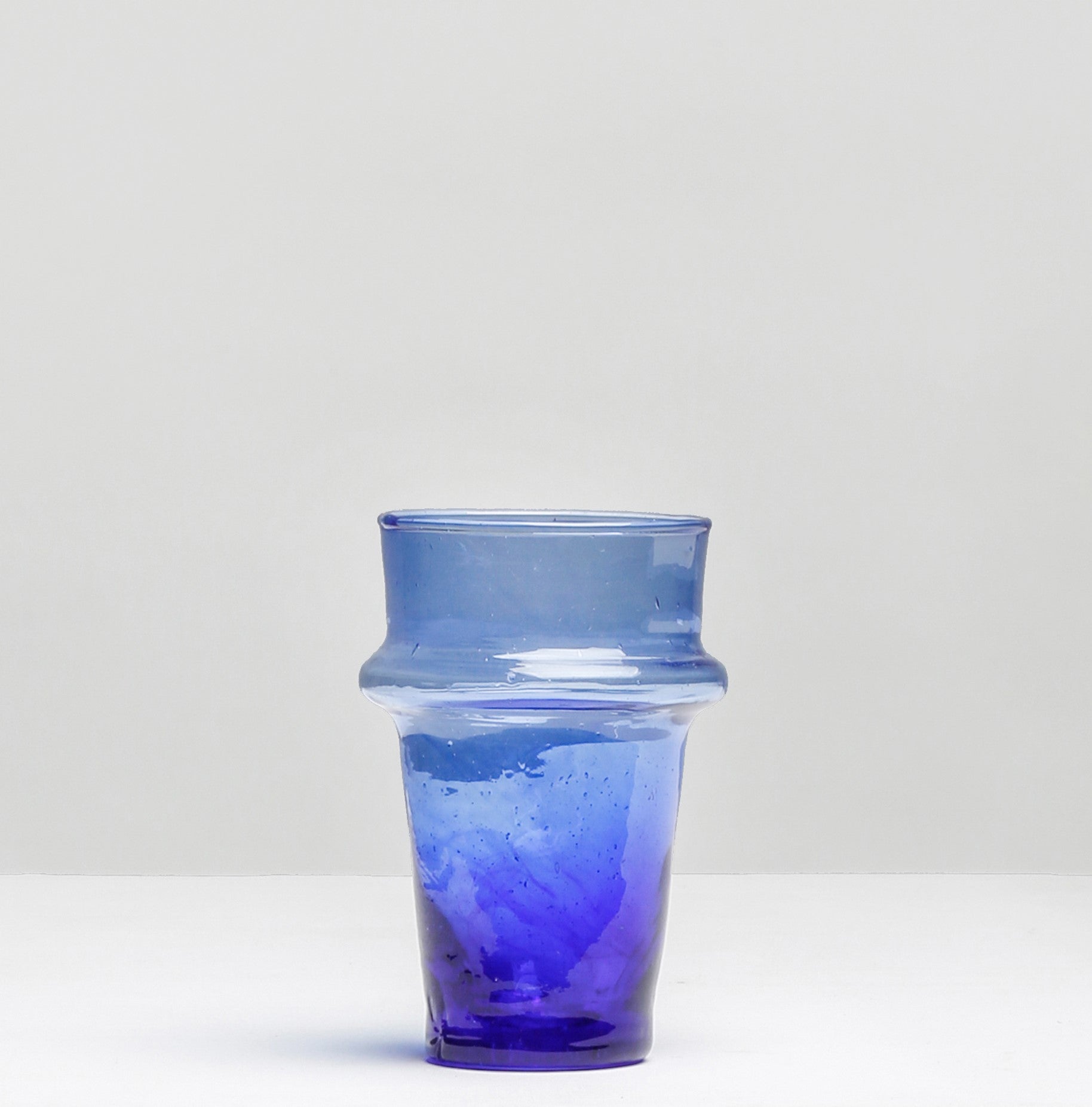 Tea Glass H10.5 Ø22 cl, Blue
