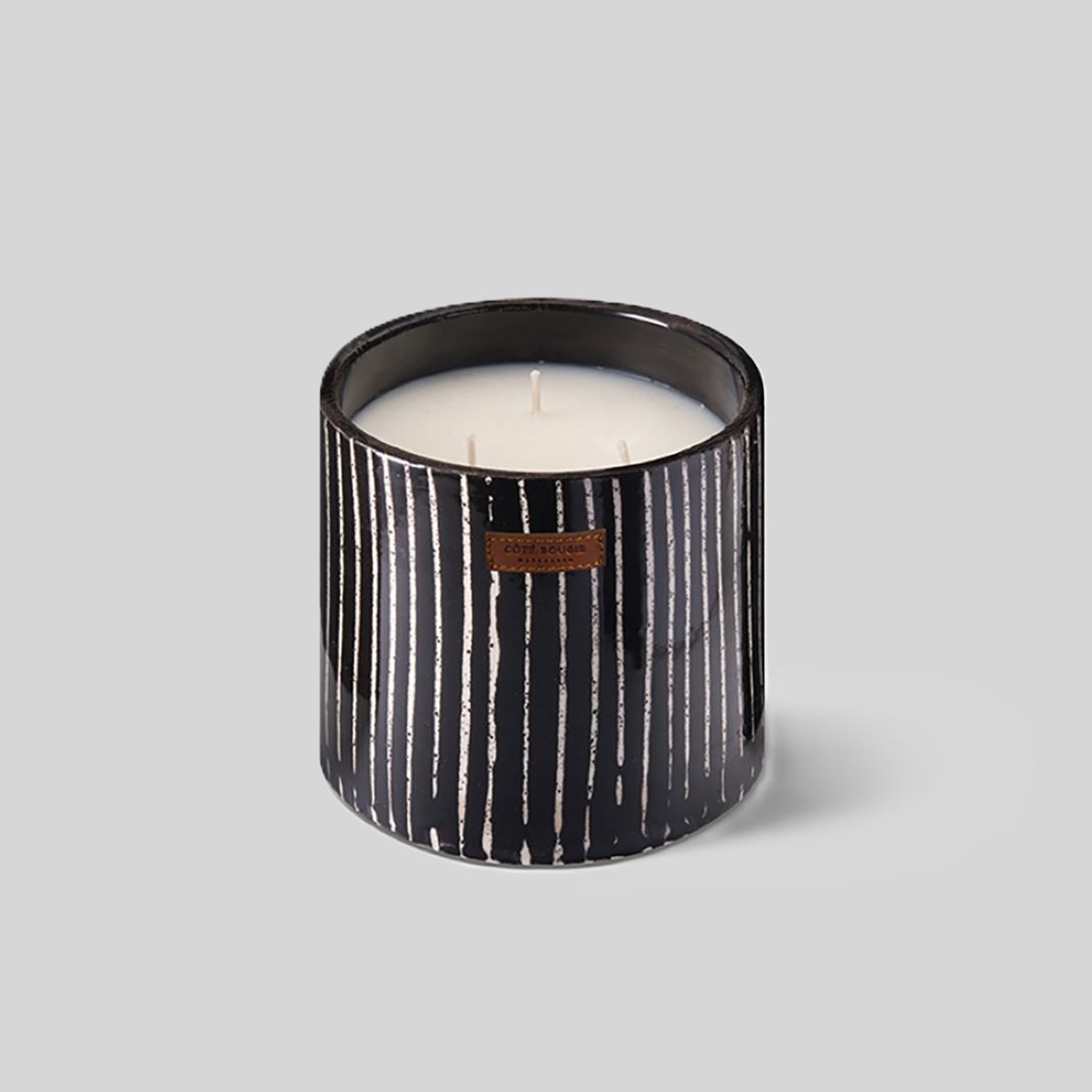 Zébré Scented Candle Black, Mandarine Majorelle Fragrance
