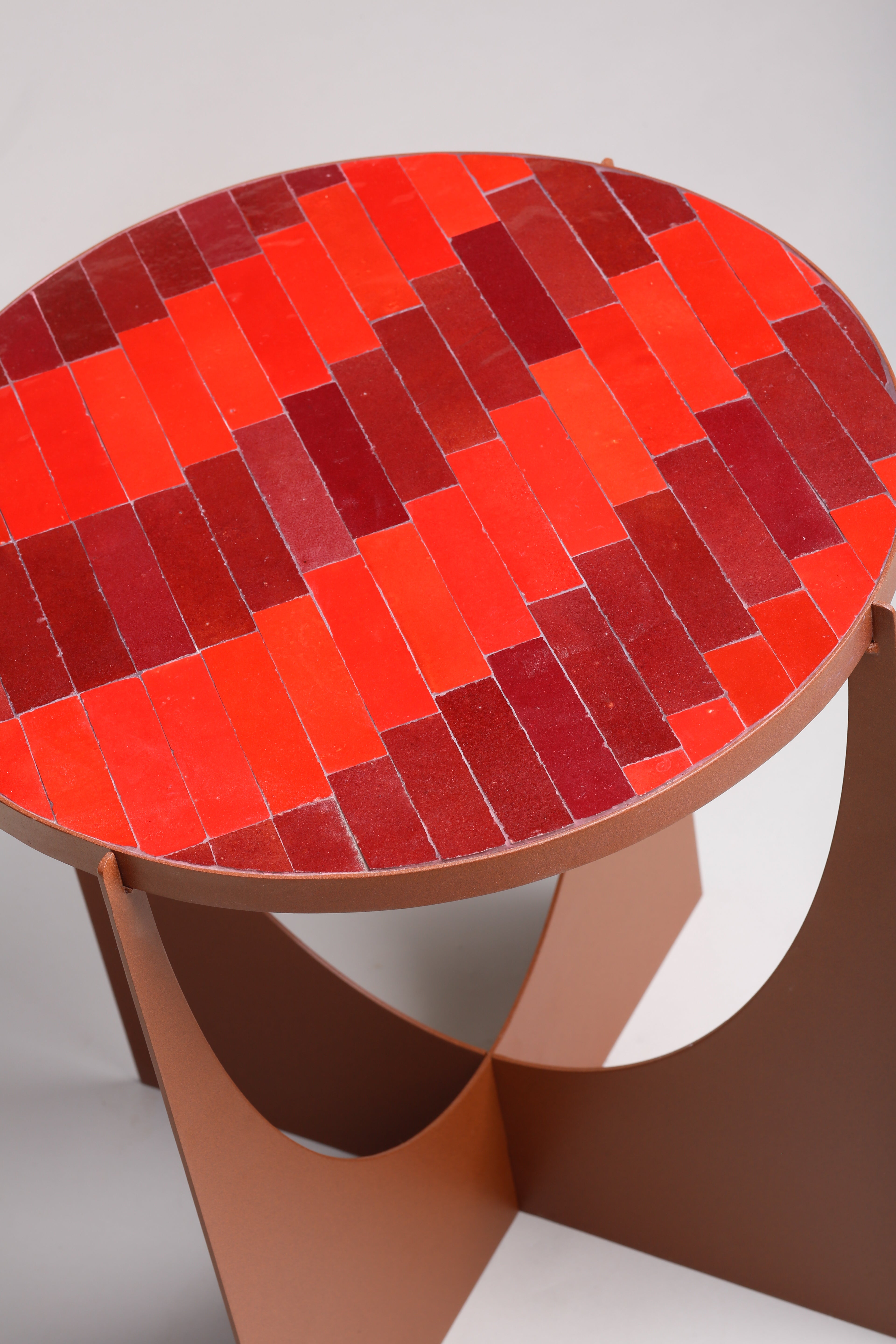 Table X, Red | Moroccan Design | Accent Table