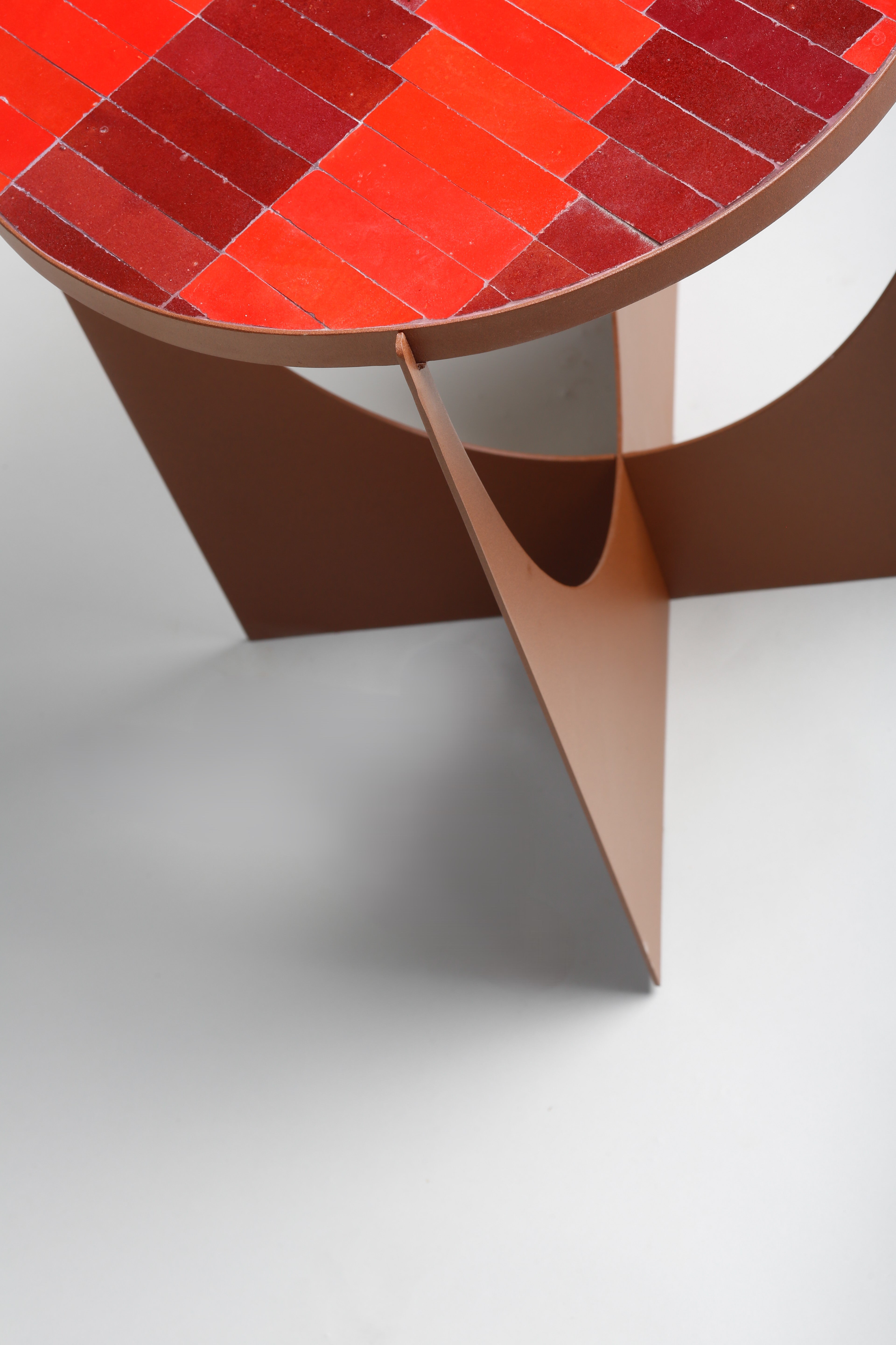 Table X, Red | Moroccan Design | Accent Table