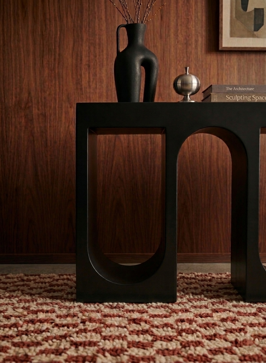 Metal Console, Warm black