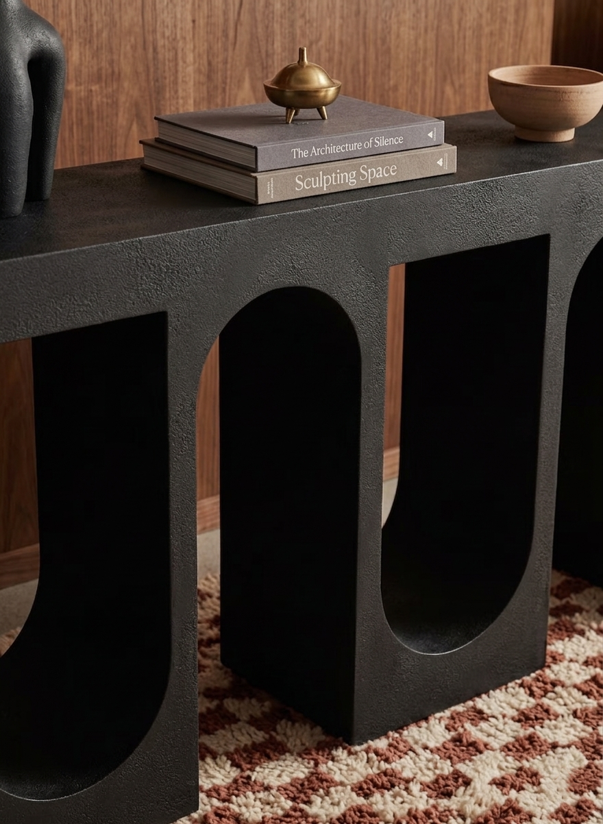 Metal Console, Warm black
